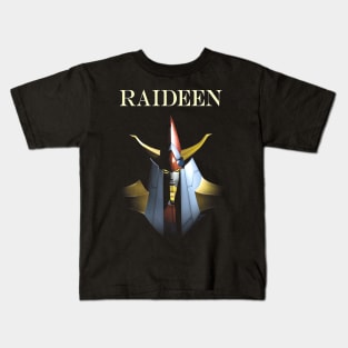 Brave Raideen Defender of The Earth 1975 Kids T-Shirt